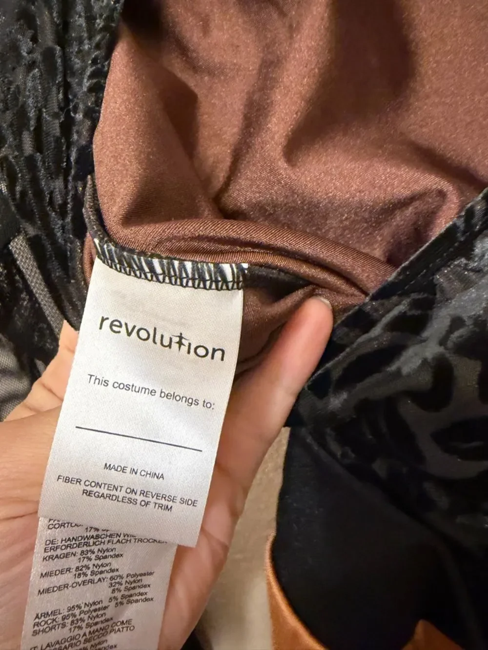 Revolution lyrical Dance costume orange black BEFORE YOU GO RC21611 MC child